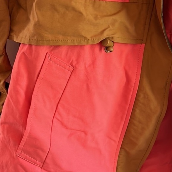 J.CREW Colorblock lightweight rain jacket size Small color block pink XL - Picture 14 of 15